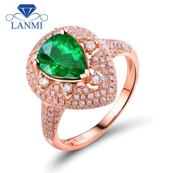 natural colombian emerald ring pear 7x9mm in solid 18k rose gold for wedding party gemstone jewelry cluster rings, Golden;silver
natural colombian emerald ring pear 7x9mm in solid 18k rose gold for wedding party gemstone jewelry cluster rings, Golden;silver