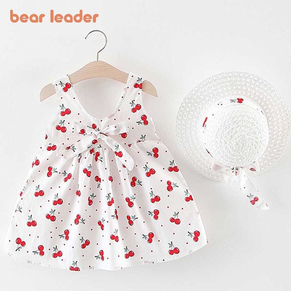 bear leader baby girls summer dresses born toddler kids cherry princess dress with hats 2pcs bowtie cute costumes 0-2y 210708, Red;yellow
bear leader baby girls summer dresses born toddler kids cherry princess dress with hats 2pcs bowtie cute costumes 0-2y 210708, Red;yellow