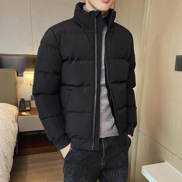 men's jackets thicken fashion jacket 2021 winter coat warm cotton slim fit parka street style windproof, Black;brown
men's jackets thicken fashion jacket 2021 winter coat warm cotton slim fit parka street style windproof, Black;brown