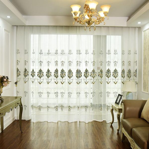 curtain & drapes european luxury embroidered sheer voile curtains window cortina for living room door bedroom tulle windows gauze blinds
curtain & drapes european luxury embroidered sheer voile curtains window cortina for living room door bedroom tulle windows gauze blinds
