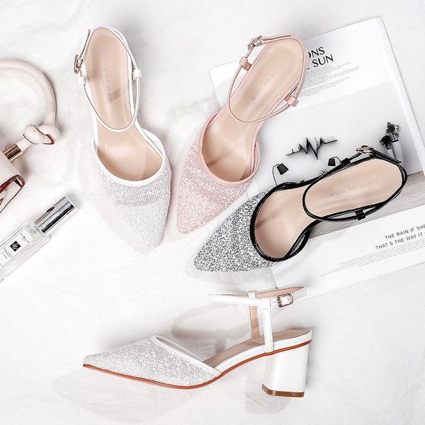dress shoes 2021 summer women sandals mesh air pu soft comfortable square high heel ankle straps point toe white pink black pumps
dress shoes 2021 summer women sandals mesh air pu soft comfortable square high heel ankle straps point toe white pink black pumps