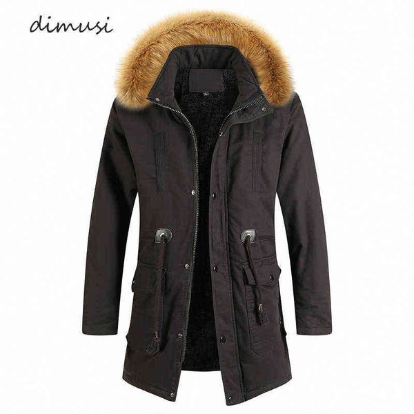 dimusi winter men's fur collar jackets casual fleece warm winbreaker jackets male outdoor thicken thermal hooded coats clothing y1122, Black;brown
dimusi winter men's fur collar jackets casual fleece warm winbreaker jackets male outdoor thicken thermal hooded coats clothing y1122, Black;brown