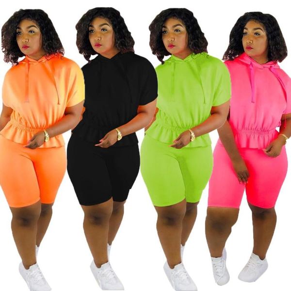 summer batwing short sleeve hooded ruffles hem tee knee length pants suit two pieces women's set tracksuit club outfits piece, White
summer batwing short sleeve hooded ruffles hem tee knee length pants suit two pieces women's set tracksuit club outfits piece, White