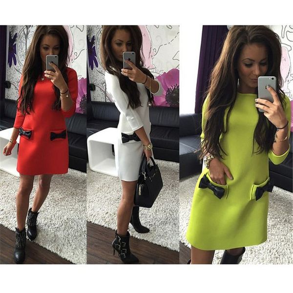 casual dresses wholesale-winter mini women pockets bow dress straight dressthree quarter sleeves solid plus size 8dyj, Black;gray
casual dresses wholesale-winter mini women pockets bow dress straight dressthree quarter sleeves solid plus size 8dyj, Black;gray
