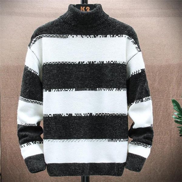 men's sweaters sweater style men autumn winter casual cold-proof male knitted stripe pullovers, White;black
men's sweaters sweater style men autumn winter casual cold-proof male knitted stripe pullovers, White;black