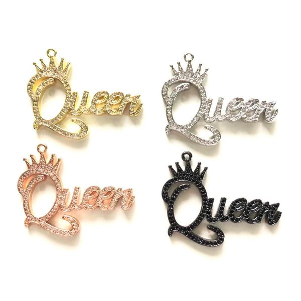 charms 5pcs crown queen word charm for women jewelry making cubic zirconia pave letter pendant bracelet necklace keychain handmade, Bronze;silver
charms 5pcs crown queen word charm for women jewelry making cubic zirconia pave letter pendant bracelet necklace keychain handmade, Bronze;silver