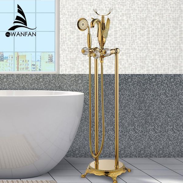 bathtub faucets gold color floor mounted standing faucet shower set tub filler mixer tap for bathroom 877899k sets
bathtub faucets gold color floor mounted standing faucet shower set tub filler mixer tap for bathroom 877899k sets