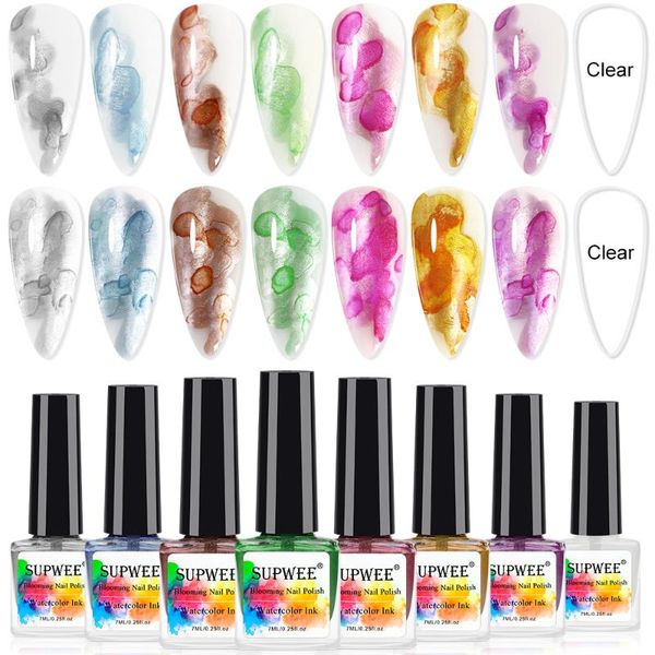nail gel supwee 8pcs/6pcs/set nali polish set metal blooming watercolor natural dry art design ink painting varnish, Red;pink
nail gel supwee 8pcs/6pcs/set nali polish set metal blooming watercolor natural dry art design ink painting varnish, Red;pink