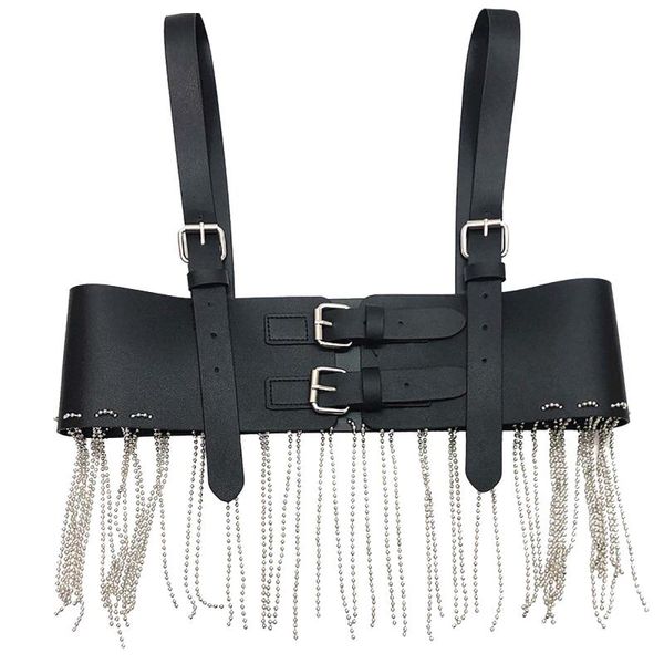 belts gothic pu leather women harness bondage waist straps punk rock style metal tassel harajuku garter, Black;brown
belts gothic pu leather women harness bondage waist straps punk rock style metal tassel harajuku garter, Black;brown