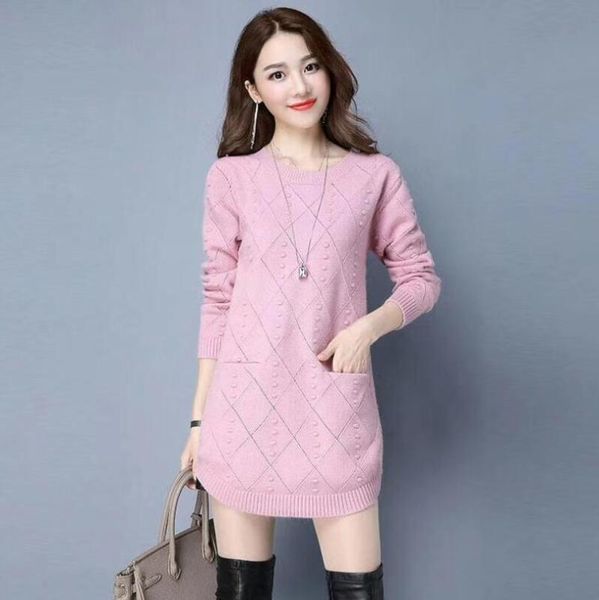 women's sweaters 2021 autumn winter women knit pullover solid color o-neck long-sleeved fashion loose p1445, White;black
women's sweaters 2021 autumn winter women knit pullover solid color o-neck long-sleeved fashion loose p1445, White;black