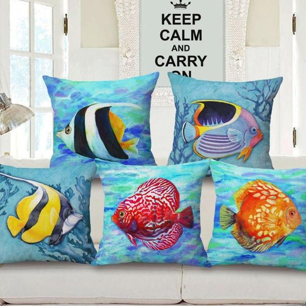 pillow case 18" creative tropical fish cotton linen sofa seat car home office kids bedroom decoration cushion cover
pillow case 18" creative tropical fish cotton linen sofa seat car home office kids bedroom decoration cushion cover