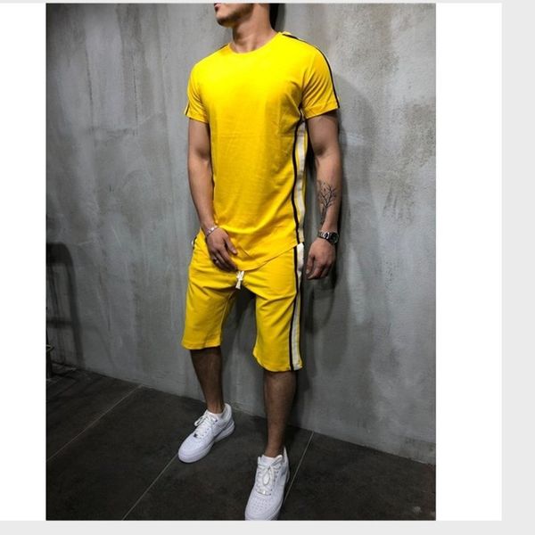 men's tracksuits t-shirt suit 2 piece casual short sleeve o-neck fashion printed cotton t shirt and shorts dr6e, Gray
men's tracksuits t-shirt suit 2 piece casual short sleeve o-neck fashion printed cotton t shirt and shorts dr6e, Gray