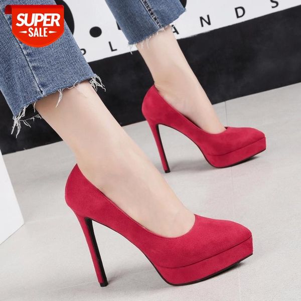 2021 women pumps matte leather shoes pointed toe super thin high heel platform ladies wedding size 34-39 #jx8z, Black
2021 women pumps matte leather shoes pointed toe super thin high heel platform ladies wedding size 34-39 #jx8z, Black