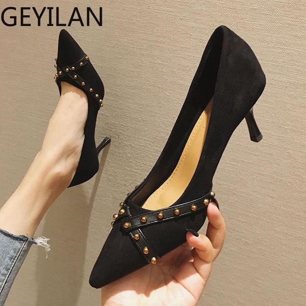 dress shoes 2021 spring and autumn wild net red small fresh high heel stiletto pointed black single -1
dress shoes 2021 spring and autumn wild net red small fresh high heel stiletto pointed black single -1
