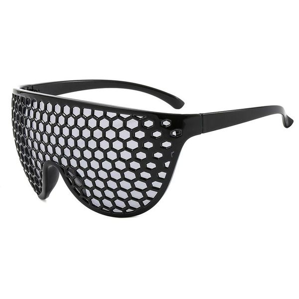 sunglasses vintage funny men women siamese oversized sun glasses ladies fashion porous hollow eyewear party sunglass, White;black
sunglasses vintage funny men women siamese oversized sun glasses ladies fashion porous hollow eyewear party sunglass, White;black