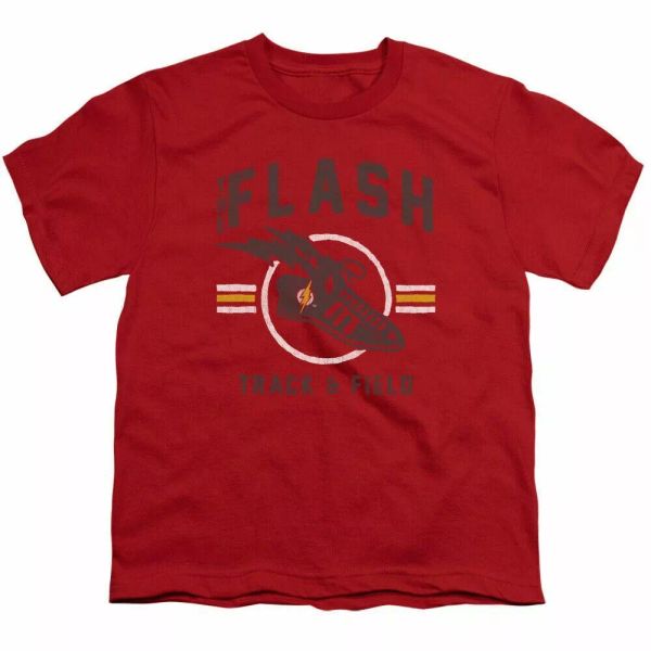 the flash track and field kids youth t shirt licensed dc comics tee red, White;black
the flash track and field kids youth t shirt licensed dc comics tee red, White;black