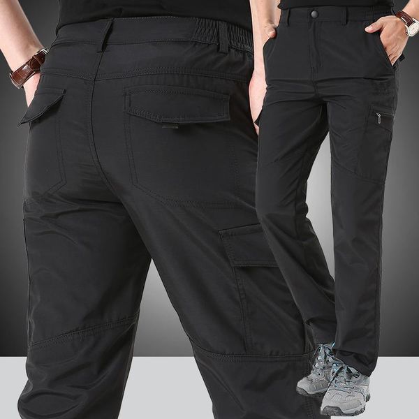 men's pants military cargo men spring autumn casual stretch waterproof long trousers joggers army multi pocket trekking mountain, Black
men's pants military cargo men spring autumn casual stretch waterproof long trousers joggers army multi pocket trekking mountain, Black