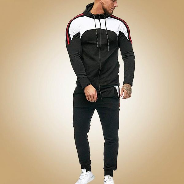 men's tracksuits men spotrs suit two pieces set zipper hoodie jacket sweatshirt + pants male hoody jogging tracksuit sportswear outfit, Gray
men's tracksuits men spotrs suit two pieces set zipper hoodie jacket sweatshirt + pants male hoody jogging tracksuit sportswear outfit, Gray