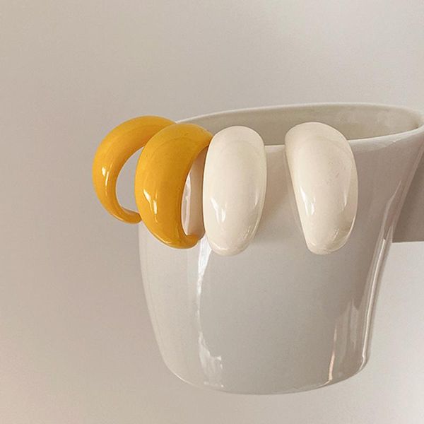 hoop & huggie tarcliy summer trendy candy color acrylic chunky c-shaped earring exaggerated resin open large women jewelry gifts, Golden;silver
hoop & huggie tarcliy summer trendy candy color acrylic chunky c-shaped earring exaggerated resin open large women jewelry gifts, Golden;silver