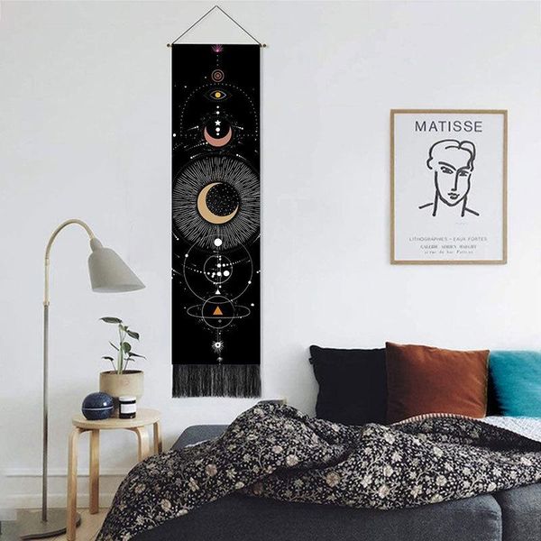 tapestries black white decorative tapestry moon r eclipse cycle living room painting wall art scroll hanging poster
tapestries black white decorative tapestry moon r eclipse cycle living room painting wall art scroll hanging poster