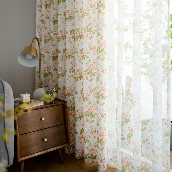 curtain & drapes american small floral lace tulle curtains fresh pastoral style semi-shading bedroom study living room retro rose
curtain & drapes american small floral lace tulle curtains fresh pastoral style semi-shading bedroom study living room retro rose