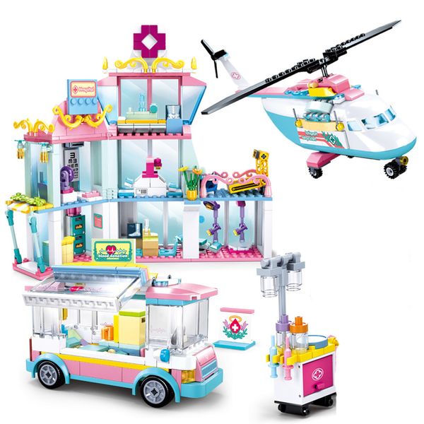 sluban ambulance car model building kits blocks friends for girls medical themed bricks helicopter hospital city vehicle sets
sluban ambulance car model building kits blocks friends for girls medical themed bricks helicopter hospital city vehicle sets