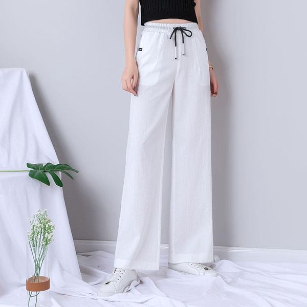 women's pants & capris white wide leg women 2021 summer high waist lace up minimalist solid trousers elastic joggers running sweatpants, Black;white
women's pants & capris white wide leg women 2021 summer high waist lace up minimalist solid trousers elastic joggers running sweatpants, Black;white