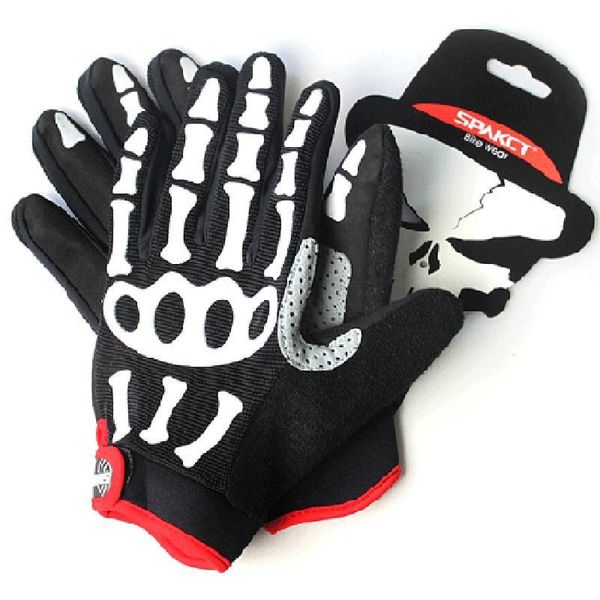 spakct skull full finger cycling gloves riding shockproof silicone gel mtb bike bicycle outdoor sports guantes ciclismo, Black
spakct skull full finger cycling gloves riding shockproof silicone gel mtb bike bicycle outdoor sports guantes ciclismo, Black