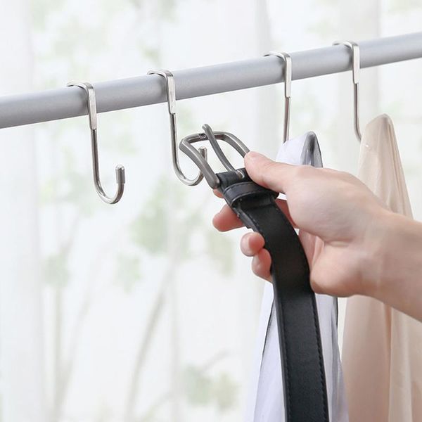 hooks & rails 1pcs stainless steel hanger hook s-type for hanging on the wall waterproof moisture-proof bedroom kitchen bathroom
hooks & rails 1pcs stainless steel hanger hook s-type for hanging on the wall waterproof moisture-proof bedroom kitchen bathroom