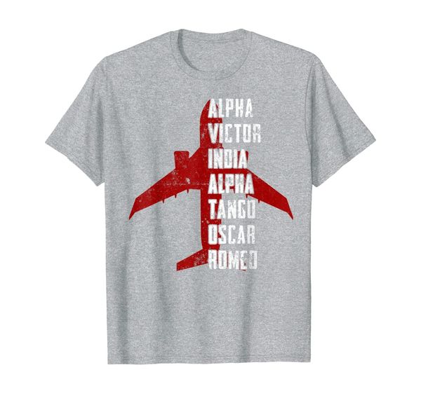airline pilot tshirt alpha victor aviator tees aviation gift, White;black