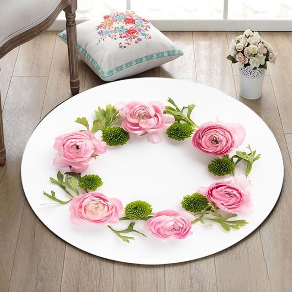 bath mats round indoor living room floor area rugs children's carpets bathroom non-slip cushion door mat pink flower and green leaves
bath mats round indoor living room floor area rugs children's carpets bathroom non-slip cushion door mat pink flower and green leaves
