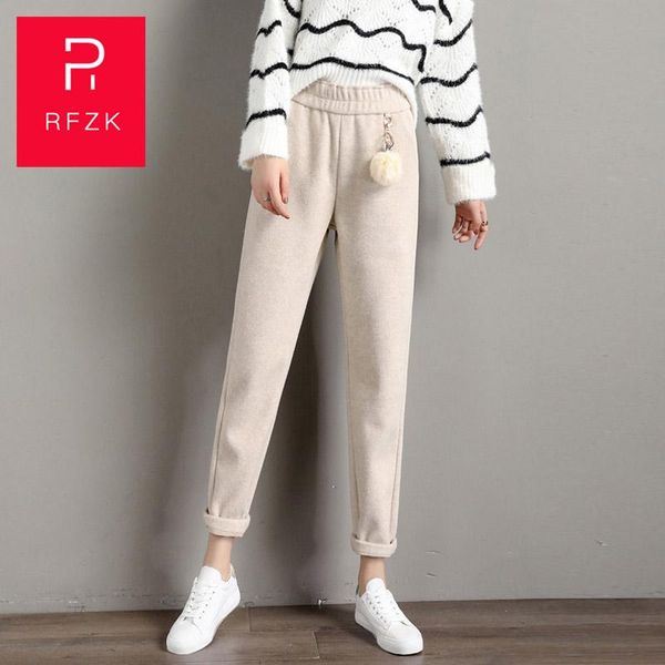 women's pants & capris rfzk winter thicken pencil plus size wool female 2021 spring and autumn elastic waist high loose trousers, Black;white
women's pants & capris rfzk winter thicken pencil plus size wool female 2021 spring and autumn elastic waist high loose trousers, Black;white