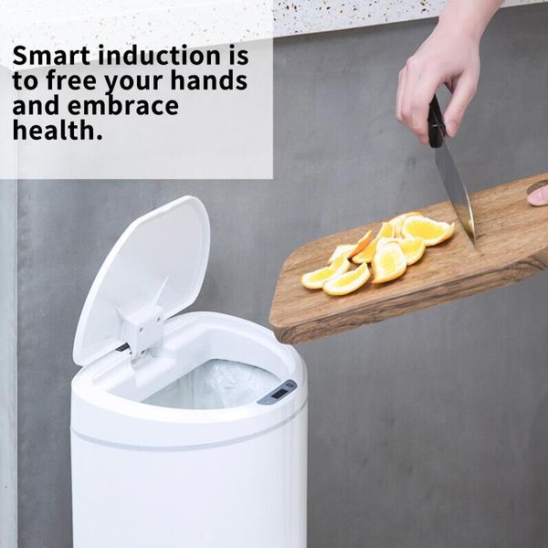 waste bins creativity intelligent garbage bin with cover fully one-key open automatic sensing trash can for home office kitchen
waste bins creativity intelligent garbage bin with cover fully one-key open automatic sensing trash can for home office kitchen