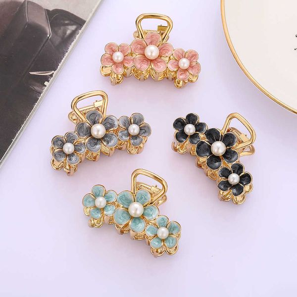 ins temperament versatile flower clip net red pearl clip headdress hairpin girl cute hair accessories, Golden;silver
ins temperament versatile flower clip net red pearl clip headdress hairpin girl cute hair accessories, Golden;silver