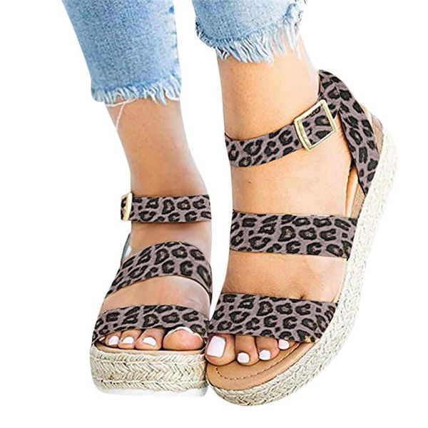 ankle strap flat sandals 2021 leopard print women summer shoes open toe chunky heels party buckle roman women#, Black
ankle strap flat sandals 2021 leopard print women summer shoes open toe chunky heels party buckle roman women#, Black