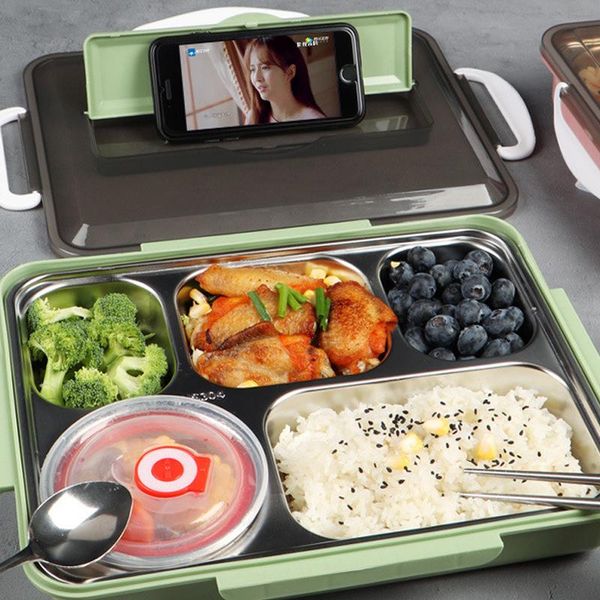 dinnerware sets stainless steel lunch box kitchen microwave heating container bento kids students outdoor travel storage
dinnerware sets stainless steel lunch box kitchen microwave heating container bento kids students outdoor travel storage