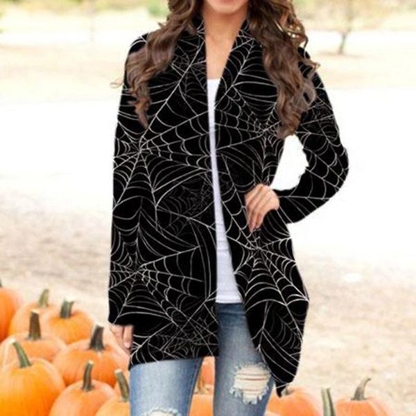 womens blouse ladies halloween animal cat pumpkin print long sleeve cardigan coat shirts mujer trench women's blouses &, White
womens blouse ladies halloween animal cat pumpkin print long sleeve cardigan coat shirts mujer trench women's blouses &, White