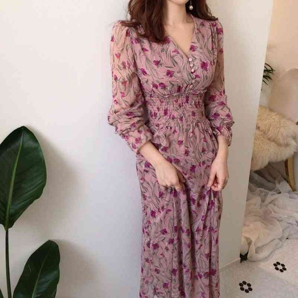 sweet pink print v-neck woman dress spring summer long sleeve slim vestido de mujer elegant slim waist feminino robe 210514, Black;gray
sweet pink print v-neck woman dress spring summer long sleeve slim vestido de mujer elegant slim waist feminino robe 210514, Black;gray
