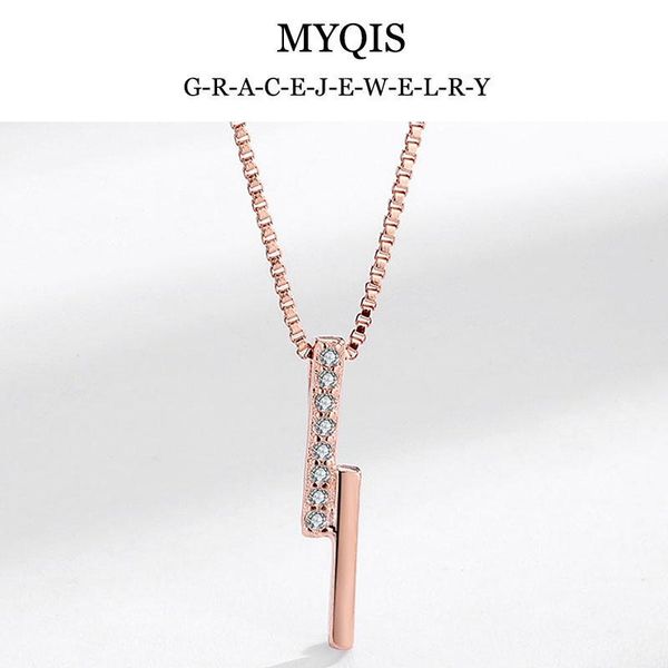 chains myqis 2021 vintage zircon choker necklace rose gold strip rinestone pendant necklaces collier for women girl jewelry accessories, Silver
chains myqis 2021 vintage zircon choker necklace rose gold strip rinestone pendant necklaces collier for women girl jewelry accessories, Silver