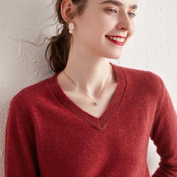 women's sweaters vneck for women white color 100 cashmere knitted long sleeve pullovers 8colors ladies soft and warm jumpers, White;black
women's sweaters vneck for women white color 100 cashmere knitted long sleeve pullovers 8colors ladies soft and warm jumpers, White;black