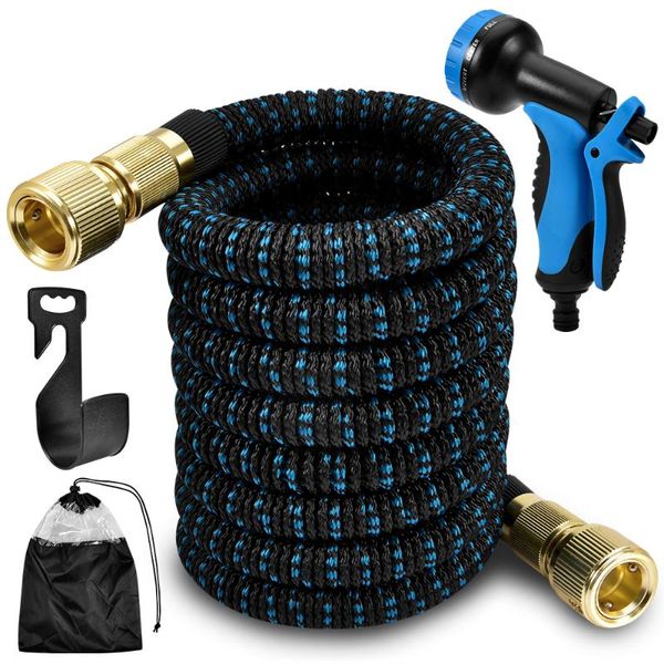 watering equipments 10 pattern nozzle 25ft-100ft garden hose water expandable magic flexible pipe outdoor reels
watering equipments 10 pattern nozzle 25ft-100ft garden hose water expandable magic flexible pipe outdoor reels