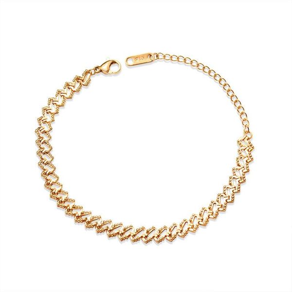 link, chain potcet korean fashion trend temperament women's titanium steel geometric bracelet personality retro jewelry, Black
link, chain potcet korean fashion trend temperament women's titanium steel geometric bracelet personality retro jewelry, Black