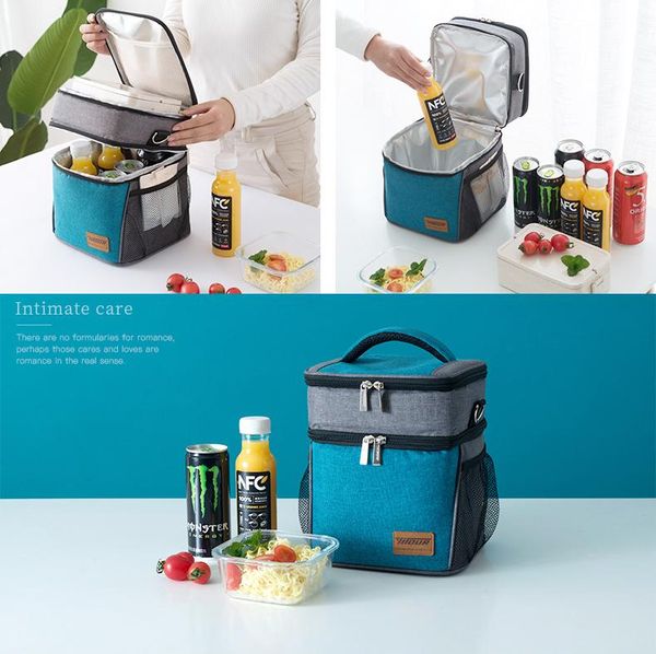 dinnerware sets large thermal insulation cooler lunch bag picnic bento box fresh keeping ice pack fruit container storage
dinnerware sets large thermal insulation cooler lunch bag picnic bento box fresh keeping ice pack fruit container storage