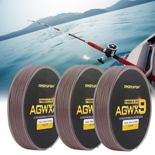 braid line angryfish diominate x9 pe 9 strands weaves braided 300m/327yds brown 15lb-100lb super fishing strong b1n8
braid line angryfish diominate x9 pe 9 strands weaves braided 300m/327yds brown 15lb-100lb super fishing strong b1n8