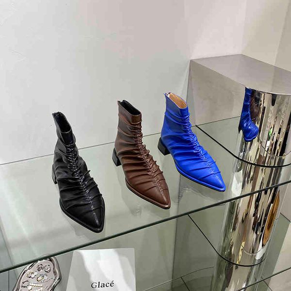 dress shoes dedo do pé apontado botas de tornozelo feminino meias elásticas preto/azul/marrom saltos baixos planos cor sólida voltar zÃper k, Black
dress shoes dedo do pé apontado botas de tornozelo feminino meias elásticas preto/azul/marrom saltos baixos planos cor sólida voltar zÃper k, Black