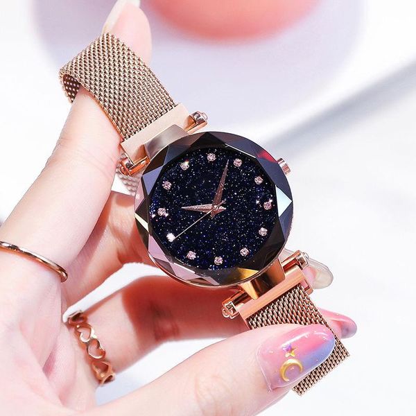 wristwatches brand star watch for women rose gold mesh magnet starry sky quartz wristwatch gradient ladies wrist watches relogio feminin, Slivery;brown
wristwatches brand star watch for women rose gold mesh magnet starry sky quartz wristwatch gradient ladies wrist watches relogio feminin, Slivery;brown