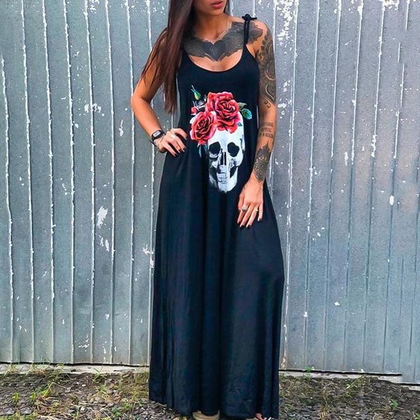 casual dresses dress women punk style side split floral skull print baggy streetwear vestido 3xl plus size summer vestidos, Black;gray
casual dresses dress women punk style side split floral skull print baggy streetwear vestido 3xl plus size summer vestidos, Black;gray