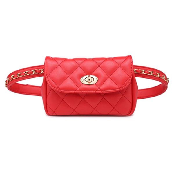 women rhomboids pattern waist bag chain fanny pack travel belt purse school bags
women rhomboids pattern waist bag chain fanny pack travel belt purse school bags