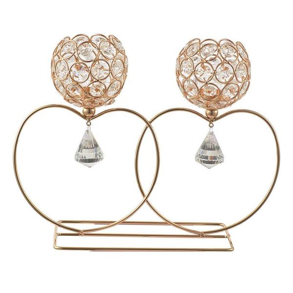 double heart iron 3d geometric candle holders luxury decoration wedding props el ornament crystal candlestick
double heart iron 3d geometric candle holders luxury decoration wedding props el ornament crystal candlestick