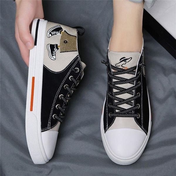 dress shoes vulcanize canvas men's casual male sneakers classic low students comfortable breathable footwear fyyv, Black
dress shoes vulcanize canvas men's casual male sneakers classic low students comfortable breathable footwear fyyv, Black